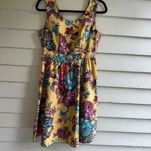 JOULES floral cotton summer dress size 6